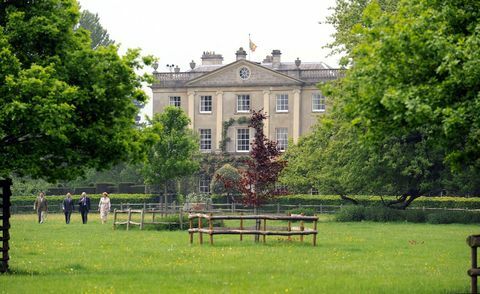 Prince Charles Plants Tree At Highgrove House