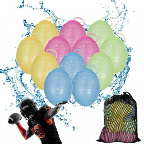 Silicon Rugby påfyllbare vannballonger