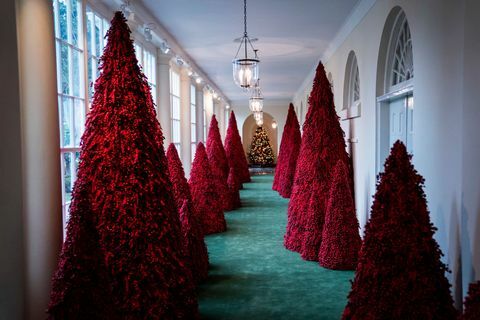 White House Christmas Decorations 2018