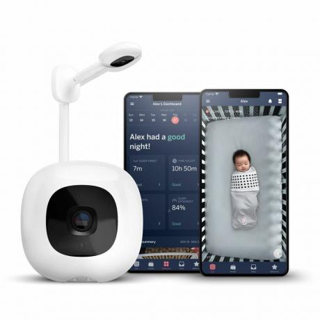 Pro Smart babymonitor og veggfeste