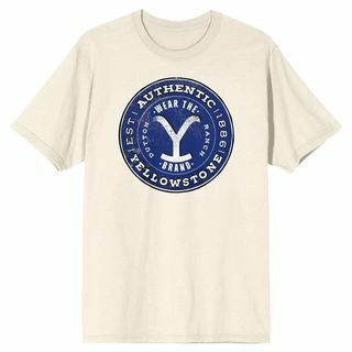 T-skjorte med logo fra Yellowstone