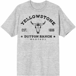 Dutton Ranch Collegiate Style Grafisk T-skjorte
