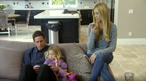 tarek el moussa med taylor el moussa og christina el moussa på flip eller flop