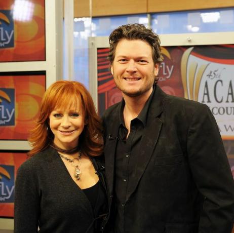 blake shelton og reba mcentire