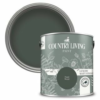 Country Living Matt Emulsjon Paint Pond Weed