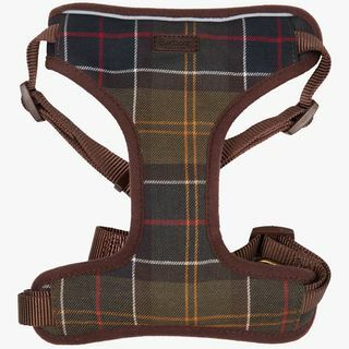 Barbour Classic Tartan Dog Travel Harness