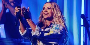 carrie underwood opptrer i klokketårnet 09. juni 2022 i Nashville, Tennessee, foto av catherine powellgetty bilder for amazon-musikk