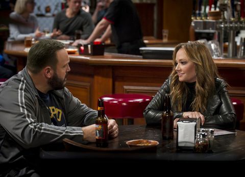 Kevin James og Leah Remini i Kevin Can Wait