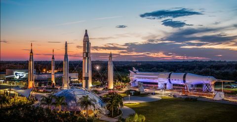 Raketthage ved Kennedy Space Center