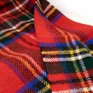 Royal Stewart Tartan ullteppe