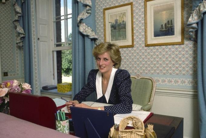 bilder av prinsesse diana hjemme