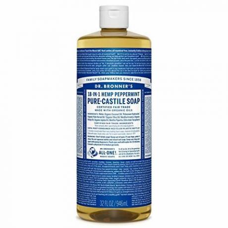 Dr. Bronner's Pure-Castile Peppermint Liquid Soap