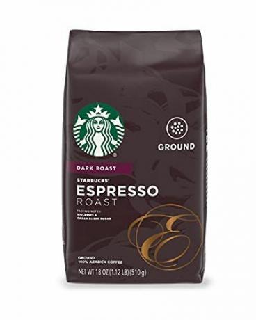 Espresso stekt malt kaffe 